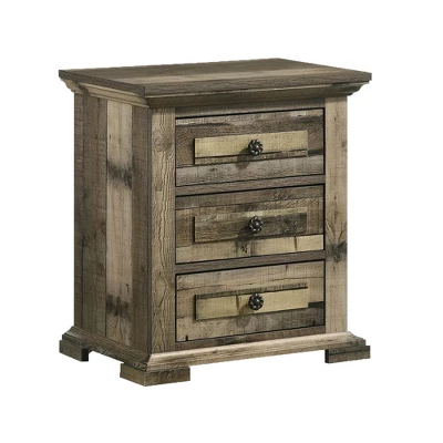 Shayne 3 Drawer Nightstand Drift - Picket House Furnishings