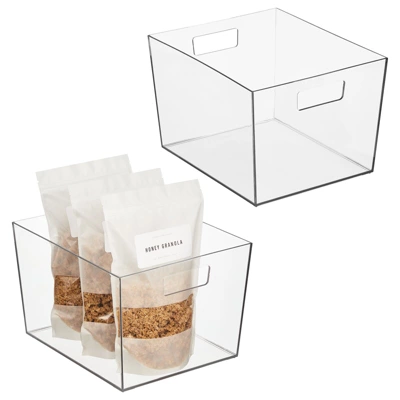 Nate Home By Nate Berkus Plastic Storage Bin For Pantry - Image 9