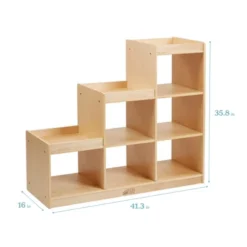 ECR4Kids 3-2-1 Cube Storage Cabinet, Children's Furniture