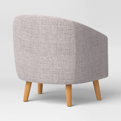 Club Kids' Accent Chair Gray - Pillowfort™ - Image 3