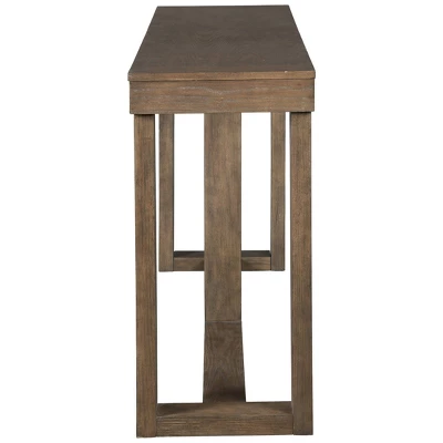 Cariton Sofa/Console Table Gray - Signature Design By Ashley - Image 3