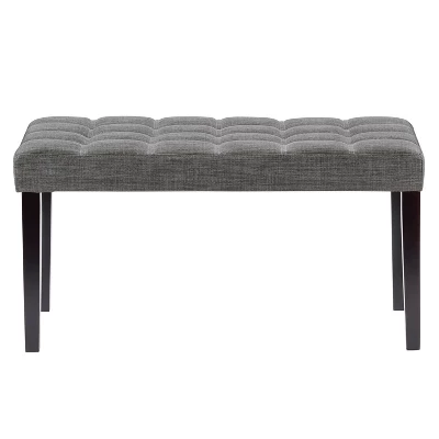 California Fabric Tufted Bench - CorLiving - Image 9