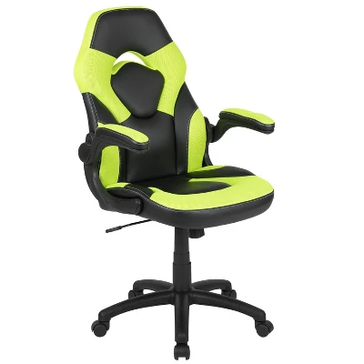 Flash Furniture Gaming Desk And Racing Chair Set With Cup Holder, Headphone Hook, And Monitor/Smartphone Stand - Image 6