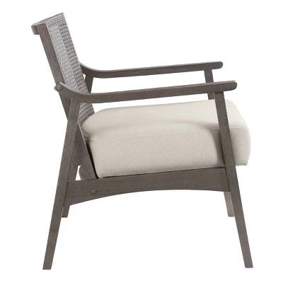 Lantana Arm Chair Linen - OSP Home Furnishings - Image 2