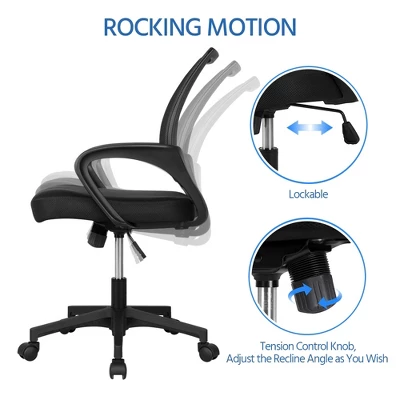 Yaheetech Adjustable Ergonomic Computer Chair Office Chair - Image 6