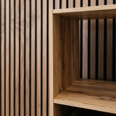 35.43" Piperton 3 Cube Organizer Natural - Signature Design By Ashley - Image 9