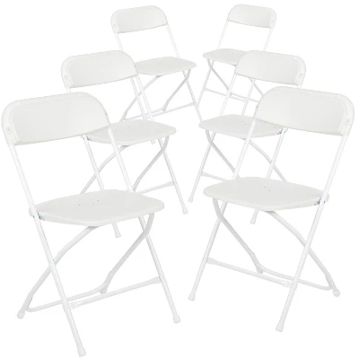 Flash Furniture Hercules⢠Series Plastic Folding Chair - 6 Pack 650LB Weight Capacity - Image 18