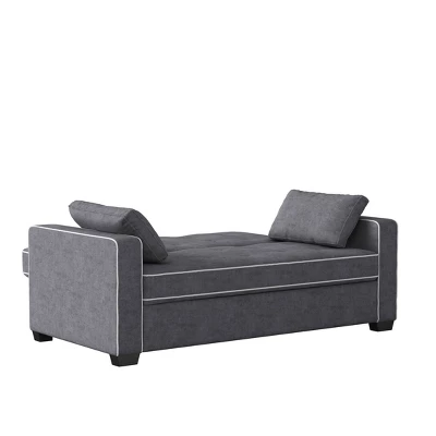 Andrea Convertible Futon Sofa Bed - Serta - Image 3