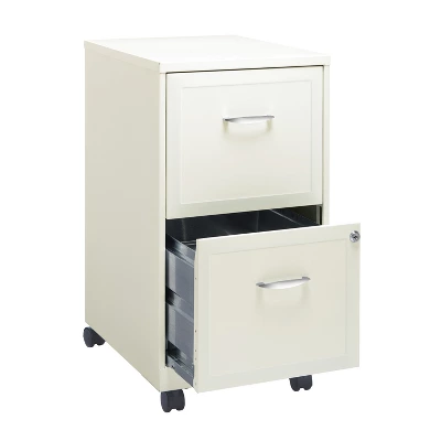 Space Solutions 18" Deep 2 Drawer Mobile Letter Width Vertical File Cabinet - Image 13