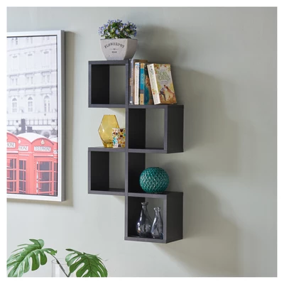 30" X 15.25" Cubby Chessboard Wall Shelf - Danya B. - Image 4