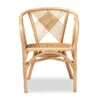 Kagama Rattan Dining Chair Brown - Bali & Pari