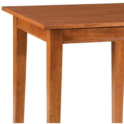 3pc Bistro Counter Height Dining Sets With 2 Stools Wood/Natural - Home Styles - Image 4