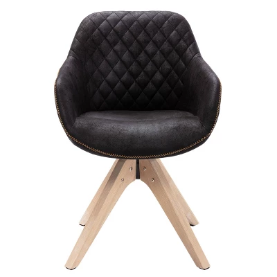 Upholstered Swivel Dining Armchair - Kinwell - Image 20