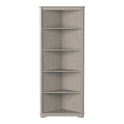 78" Dundrum 5 Shelf Corner Bookcase - HOMES: Inside + Out - Image 5