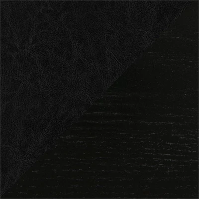 Hillshaw 24" Faux Leather Counter Stool In Dark Brown (Set Of 2) - Lexicon - Image 5