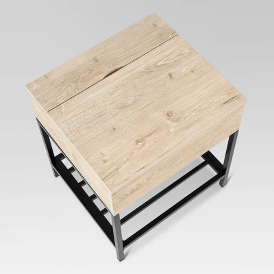 Loring End Table With Charging Station - Threshold™ - Image 4