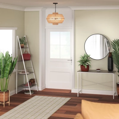 Book Shelf Ladder Shelf Mixed Material Taupe - ClosetMaid - Image 3