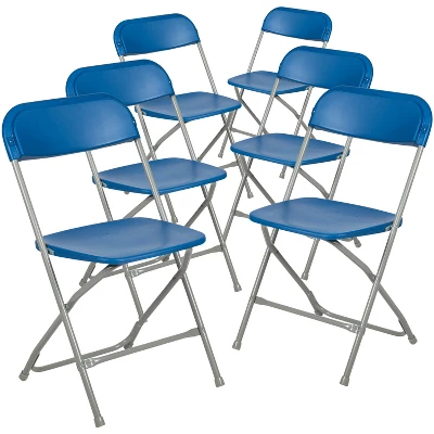 Flash Furniture Hercules⢠Series Plastic Folding Chair - 6 Pack 650LB Weight Capacity - Image 16