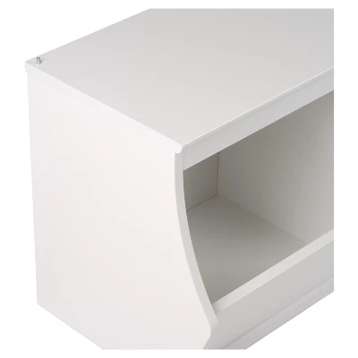 Fremont Entryway Storage Cubbie - 4 Bin - White - Prepac