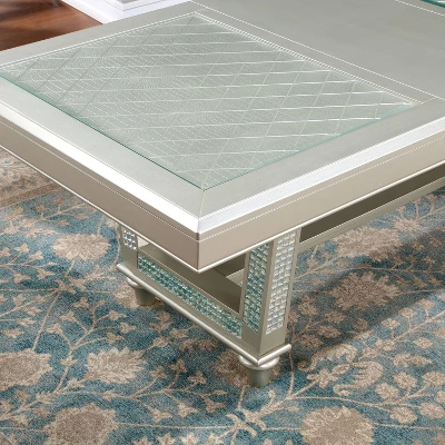 5pc Jenra Expandable Top Dining Set Champagne/Warm Gray - HOMES: Inside + Out - Image 2