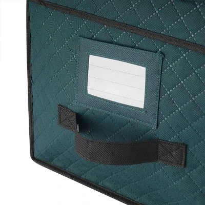 Elf Stor Christmas Ornament Storage Chest Green - Image 5