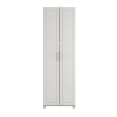 24" Welby Utility Storage Cabinet White - Room & Joy - Image 3