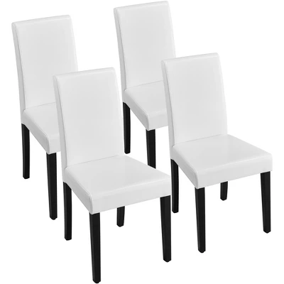 Yaheetech 4pcs High Back Padded Dining Chairs With Wood Legs For Home Restaurants - Image 11