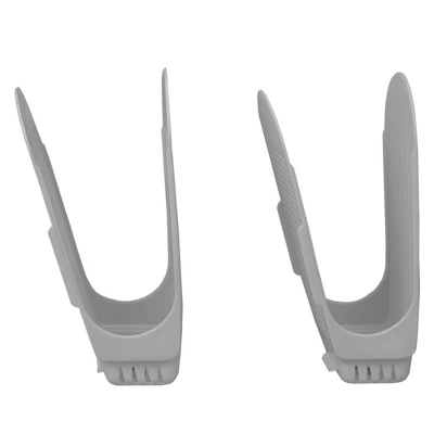 Home Basics Plastic Shoe Space Saver, White - Image 5