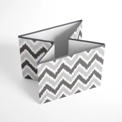 Bacati - MixNMatch Gray Storage Box Large - Image 2