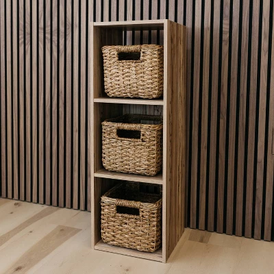 35.43" Piperton 3 Cube Organizer Natural - Signature Design By Ashley - Image 10