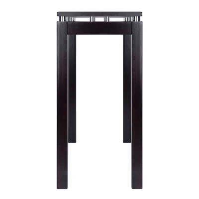 Linea Console Table Dark Espresso - Winsome - Image 2