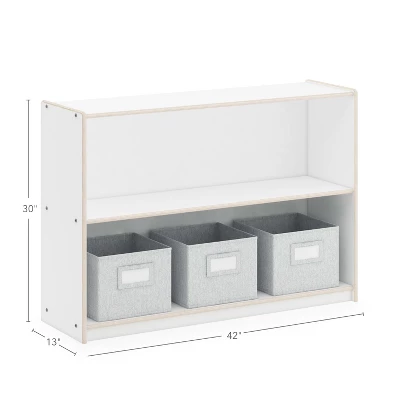 Guidecraft EdQ 2-Shelf Open Storage - 30" - Image 3