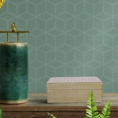 Mela Artisans Wood Keepsake Box With Hinged Lid In Trellis Design White Finish, 9 X 6 X 3.5 Inch, Large - Image 5