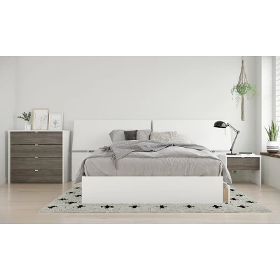 1 Drawer Nightstand - Nexera - Image 3