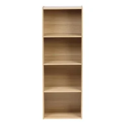 IRIS USA 4-Tier Small Spaces Wood Shelf
