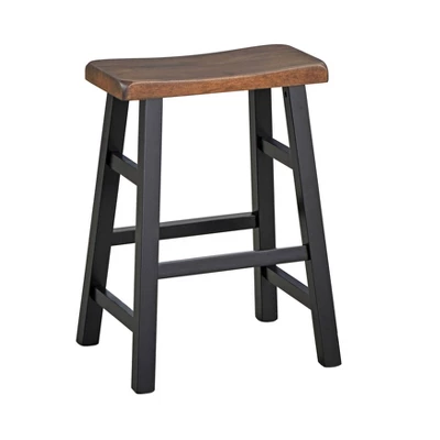 4pc Galena Counter Height Dining Set Walnut/Black - Buylateral - Image 4