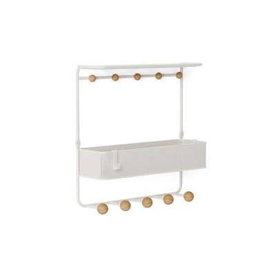 Umbra Antique Shelf With Hooks - Image 3