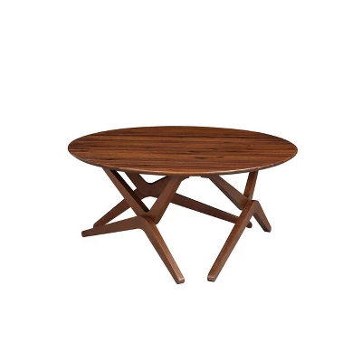 Sydney Adjustable Dining Table Brown - Boraam