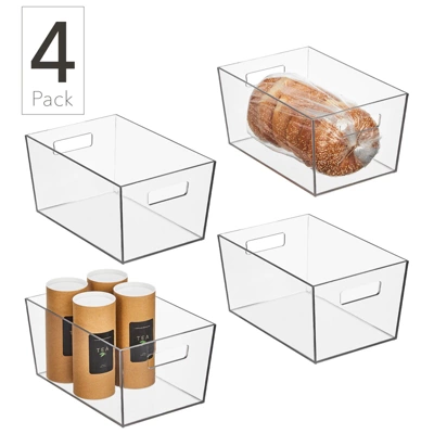 Nate Home By Nate Berkus Plastic Storage Bin For Pantry - Image 2