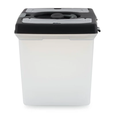 Gracious Living Portable Stackable File Storage Caddy W/ Comfort Grip Handles And Accessory Compartment, For Letter Size Hanging File Folders - Image 2