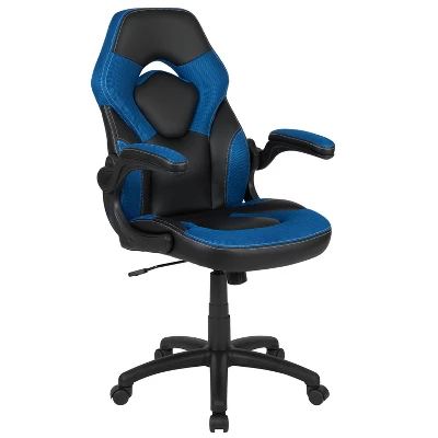 Flash Furniture Gaming Desk And Racing Chair Set With Cup Holder And Headphone Hook - Image 6