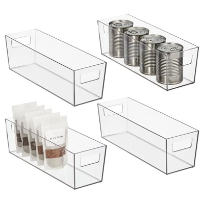 Nate Home By Nate Berkus Plastic Storage Bin For Pantry - Image 13