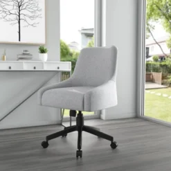 Boyle Desk Chair Gray - Boss Office Products