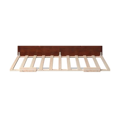 Twin Trundle Bed Walnut - AFI - Image 4
