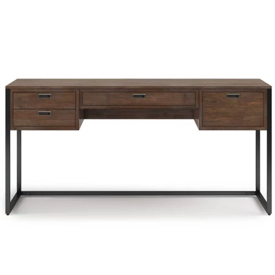 Brandt Desk Rustic Natural Aged Brown - WyndenHall - Image 5