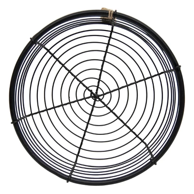 Black Metal & Jute Fruit Basket - Foreside Home & Garden - Image 2