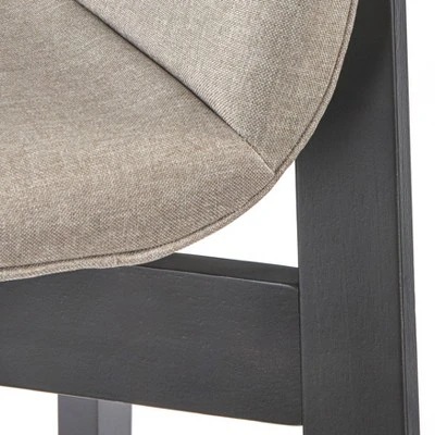 5pc Pavia Dining Set Black - Lifestorey - Image 6