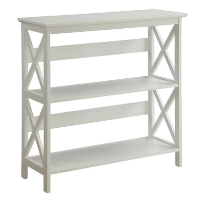 32.5" Oxford 3 Tier Bookcase - Breighton Home - Image 9