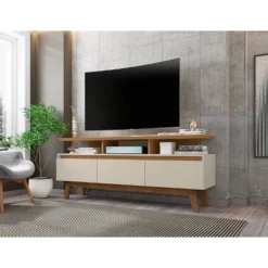 Yonkers TV Stand For TVs Up To 60" - Manhattan Comfort
