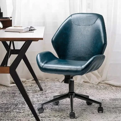 Juli Mid-Back Vegan Leather Office Task Chair With Adjustable Height Home Task Chair | Karat Home
